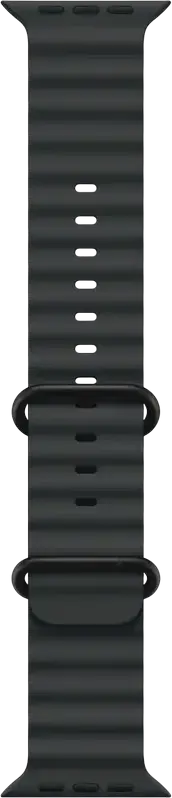 Smartwatch Apple Watch Ultra 3 49mm Carcasă Titan, Negru Ocean, GPS Dual-Frecvență, Conectivitate 5G și Satelit, Rezistență Apă WR100, watchOS 26