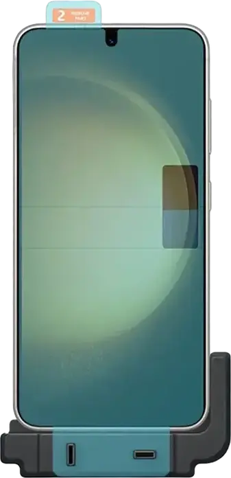 Samsung Galaxy S23+ Screen Protector, Transparent PET Film, High Sensitivity, Compatible with Ultrasonic Fingerprint Reader