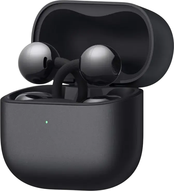 Casca Huawei FreeClip 2 Open-Ear Bluetooth 6.0, Negru, Design C-bridge, Driver Dinamic 10.8mm, Rezistenta la Apa IP57, Baterie Totala 38h, Conectare Dual-Device