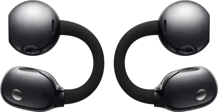 Casca Huawei FreeClip 2 Open-Ear Bluetooth 6.0, Negru, Design C-bridge, Driver Dinamic 10.8mm, Rezistenta la Apa IP57, Baterie Totala 38h, Conectare Dual-Device