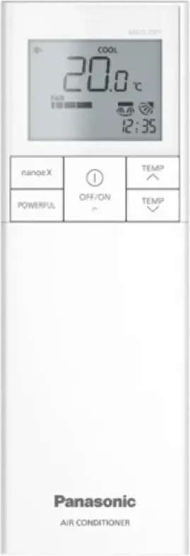 Panasonic Etherea XZ25ZKEW Split Air Conditioner, 9000 BTU, A+++ Energy Class, Inverter, R-32, nanoe-X, ECONAVI, Wi-Fi Smart Control, Silver