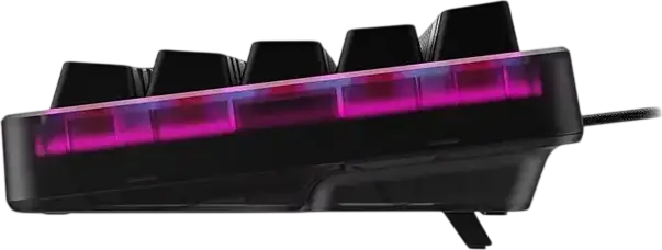 HyperX Origins 2 65 Wired Mechanical Gaming Keyboard, 65% Layout, Hot-Swappable Linear Red Switches, RGB Backlit, 8000Hz Polling Rate, PC/Console