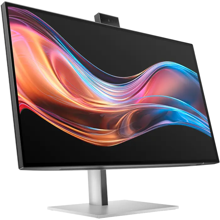 Профессиональный монитор для конференций HP S7 Pro 727pm 8K135AA 27", 4K UHD IPS Black, Thunderbolt 4, HDR-камера 5МП, Pantone Validated, серебристый