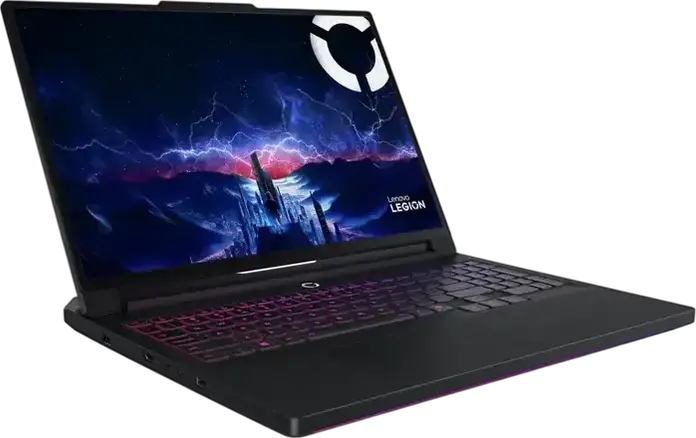 Lenovo Legion Pro 7 16AFR10H Gaming Laptop 16" OLED WQXGA 240Hz AMD Ryzen 9 9955HX 64GB DDR5 1TB SSD NVIDIA GeForce RTX 5070 Ti 12GB Aluminum Eclipse Black