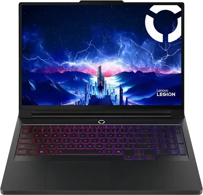 Lenovo Legion Pro 7 16AFR10H Gaming Laptop 16" OLED WQXGA 240Hz AMD Ryzen 9 9955HX 64GB DDR5 1TB SSD NVIDIA GeForce RTX 5070 Ti 12GB Aluminum Eclipse Black