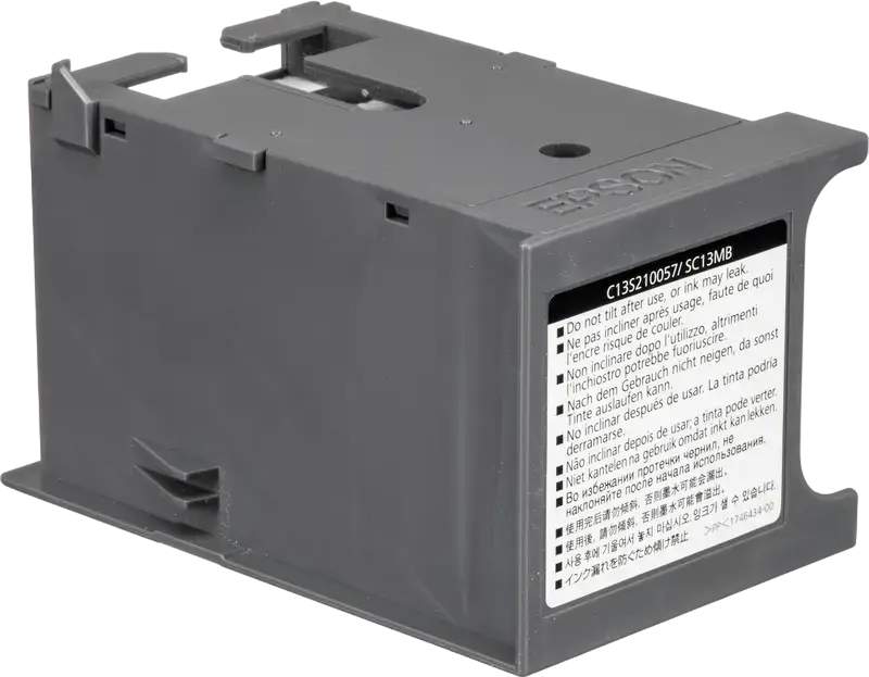 Контейнер для сбора отработанных чернил Epson S210057 C13S210057 для принтеров SureColor SC-T2100 SC-T3100 SC-T3100X SC-T3100N SC-T5100 SC-T5100N SC-F500 SC-F501 SC-F530 SC-F531 SC-F560 SC-F570 SC-F571