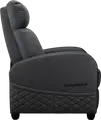 Sofa Gaming Cougar Ranger Elite CGR-RAE, Gri Jet, Piele PVC și Velur Respirabil, Cadru Robust din Oțel, Funcție de Reclinare, Suport de Picioare Pliabil, 135kg