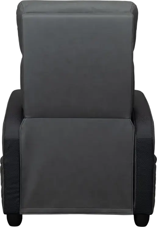 Sofa Gaming Cougar Ranger Elite CGR-RAE, Gri Jet, Piele PVC și Velur Respirabil, Cadru Robust din Oțel, Funcție de Reclinare, Suport de Picioare Pliabil, 135kg