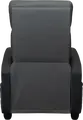 Sofa Gaming Cougar Ranger Elite CGR-RAE, Gri Jet, Piele PVC și Velur Respirabil, Cadru Robust din Oțel, Funcție de Reclinare, Suport de Picioare Pliabil, 135kg