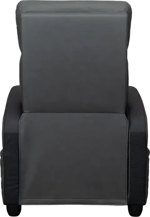 Sofa Gaming Cougar Ranger Elite CGR-RAE, Gri Jet, Piele PVC și Velur Respirabil, Cadru Robust din Oțel, Funcție de Reclinare, Suport de Picioare Pliabil, 135kg