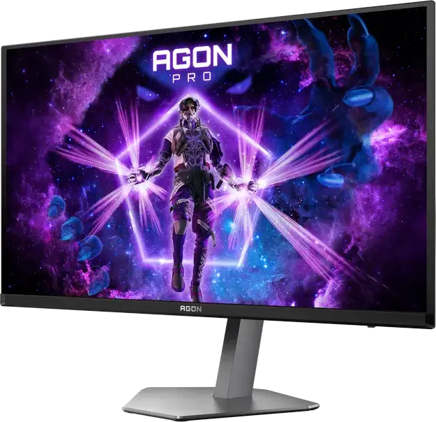 AOC AGON Pro AG276QKD2 27" QD-OLED Gaming Monitor, WQHD 2560x1440, 500Hz Refresh Rate, 0.03ms GtG, HDR True Black 500, G-SYNC Compatible, HDMI 2.1, DP 2.1