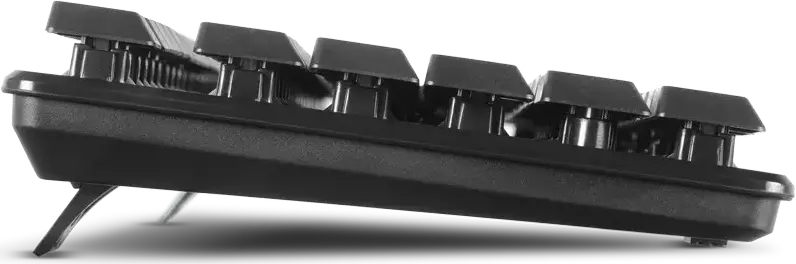 Tastatura Wireless SVEN KB-C2300W, Conectivitate 2.4 GHz USB, Switch Membrană, 104 Taste, Layout EN/RU/UA, 12 Taste Multimedia, Indicator Baterie, Negru