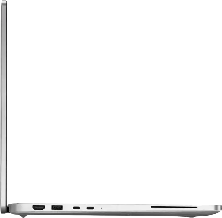 Ноутбук Dell Pro 16 Plus PB16250, Intel Core Ultra 7 268V, 32GB LPDDR5X, 512GB SSD, 16" WUXGA IPS, Intel Arc 140V, Алюминий, Серебристый, Ubuntu Linux