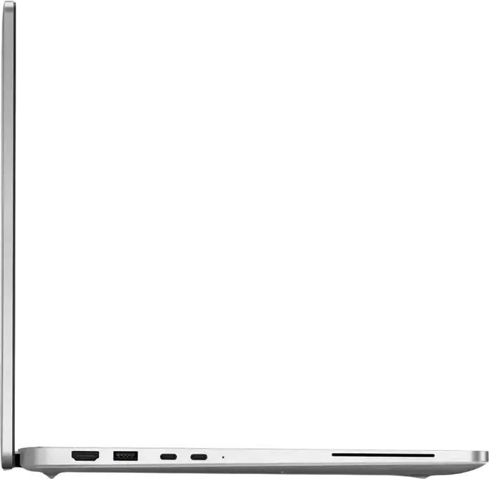 Ноутбук Dell Pro 16 Plus PB16250, Intel Core Ultra 7 268V, 32GB LPDDR5X, 512GB SSD, 16" WUXGA IPS, Intel Arc 140V, Алюминий, Серебристый, Ubuntu Linux
