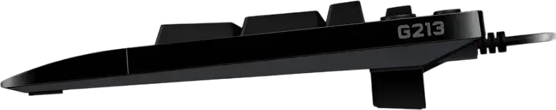 Logitech G213 Prodigy Gaming Keyboard, RGB 5-Zone Backlit, Mech-Dome Membrane Switches, Spill Resistant, Integrated Wrist Rest, Wired USB, Black