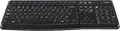 Logitech K120 Wired USB Keyboard, Full-Size Membrane Layout with Integrated Number Pad and Curved Space Bar, Color: Black, 1.5m Cable