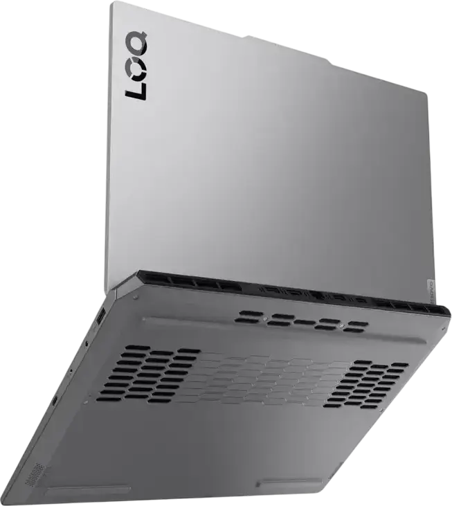 Laptop Gaming Lenovo LOQ 15ARP10E, AMD Ryzen 5, 16GB RAM DDR5, SSD 512GB NVMe, Ecran 15.6" FHD IPS 144Hz, NVIDIA GeForce RTX 3050 6GB, Luna Grey