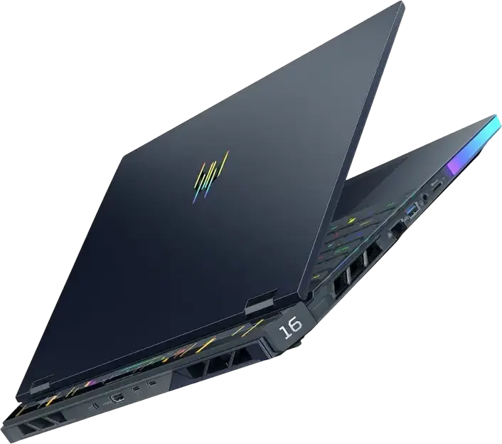 Laptop Gaming Acer Predator Helios 16 AI PH16-73, Intel Core Ultra 9 275HX, NVIDIA GeForce RTX 5090 24GB, 32GB DDR5, SSD 1TB, Ecran 16" OLED WQXGA 240Hz, Carcasă Aluminiu, Abyssal Black