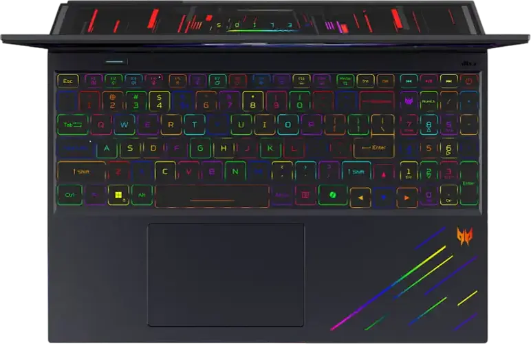 Laptop Gaming Acer Predator Helios 16 AI PH16-73, Intel Core Ultra 9 275HX, NVIDIA GeForce RTX 5090 24GB, 32GB DDR5, SSD 1TB, Ecran 16" OLED WQXGA 240Hz, Carcasă Aluminiu, Abyssal Black