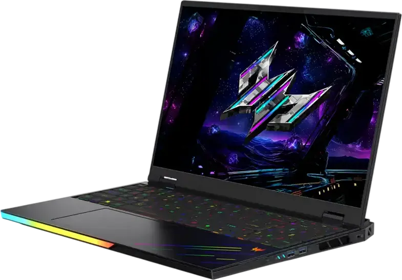 Laptop Gaming Acer Predator Helios 16 AI PH16-73, Intel Core Ultra 9 275HX, NVIDIA GeForce RTX 5090 24GB, 32GB DDR5, SSD 1TB, Ecran 16" OLED WQXGA 240Hz, Carcasă Aluminiu, Abyssal Black