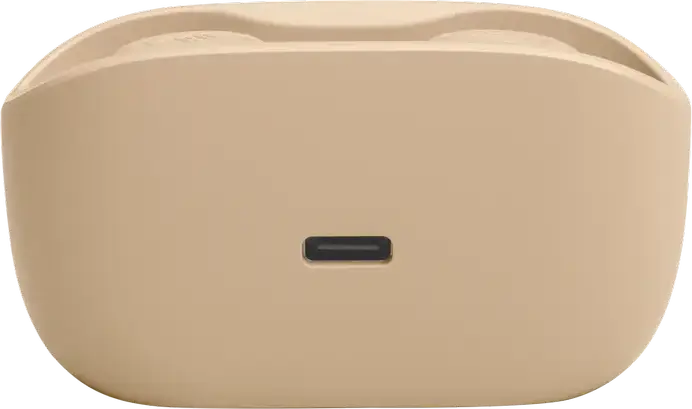 JBL Wave Buds True Wireless Earbuds - Beige, with 8mm Drivers, Deep Bass Sound, 32h Battery Life, IP54 Water and Dust Resistant, JBL Headphones App Support