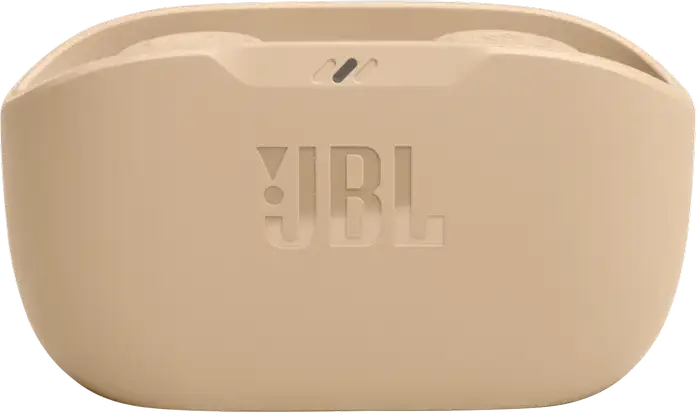 JBL Wave Buds True Wireless Earbuds - Beige, with 8mm Drivers, Deep Bass Sound, 32h Battery Life, IP54 Water and Dust Resistant, JBL Headphones App Support