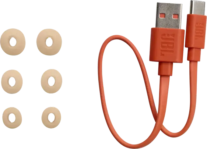 JBL Wave Buds True Wireless Earbuds - Beige, with 8mm Drivers, Deep Bass Sound, 32h Battery Life, IP54 Water and Dust Resistant, JBL Headphones App Support