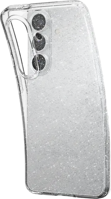 Spigen Liquid Crystal Glitter Case for Samsung Galaxy S26 Plus (S26+), Slim Transparent TPU Protective Cover with Raised Edges and Precise Cutouts