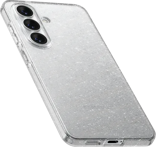 Spigen Liquid Crystal Glitter Case for Samsung Galaxy S26 Plus (S26+), Slim Transparent TPU Protective Cover with Raised Edges and Precise Cutouts