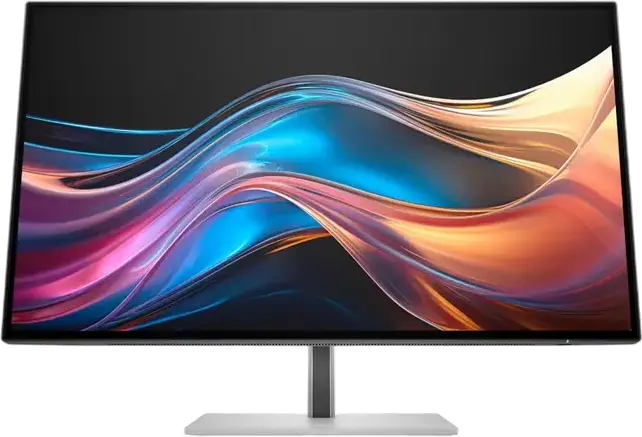 Monitor HP S7 Pro 727pu 27 inch WQHD IPS, 2560x1440, 120Hz, Thunderbolt 4, AMD FreeSync, 100% sRGB, Reglaj Înălțime și Pivot, Argintiu, 8J9E6AA