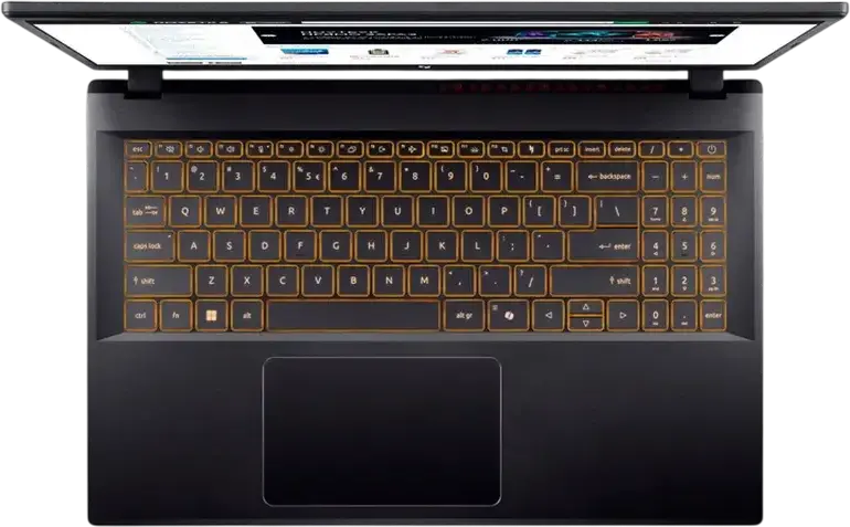 Laptop Gaming Acer Nitro V 15 AI ANV15-42, 15.6" FHD IPS 165Hz, AMD Ryzen 7 7445HS, 16GB DDR5 RAM, 512GB SSD, NVIDIA GeForce RTX 4050 6GB, Linux eShell