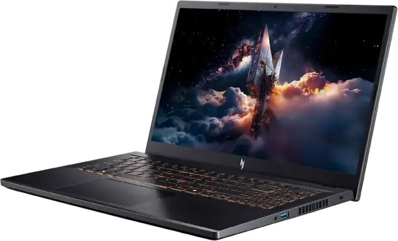 Laptop Gaming Acer Nitro V 15 AI ANV15-42, 15.6" FHD IPS 165Hz, AMD Ryzen 7 7445HS, 16GB DDR5 RAM, 512GB SSD, NVIDIA GeForce RTX 4050 6GB, Linux eShell
