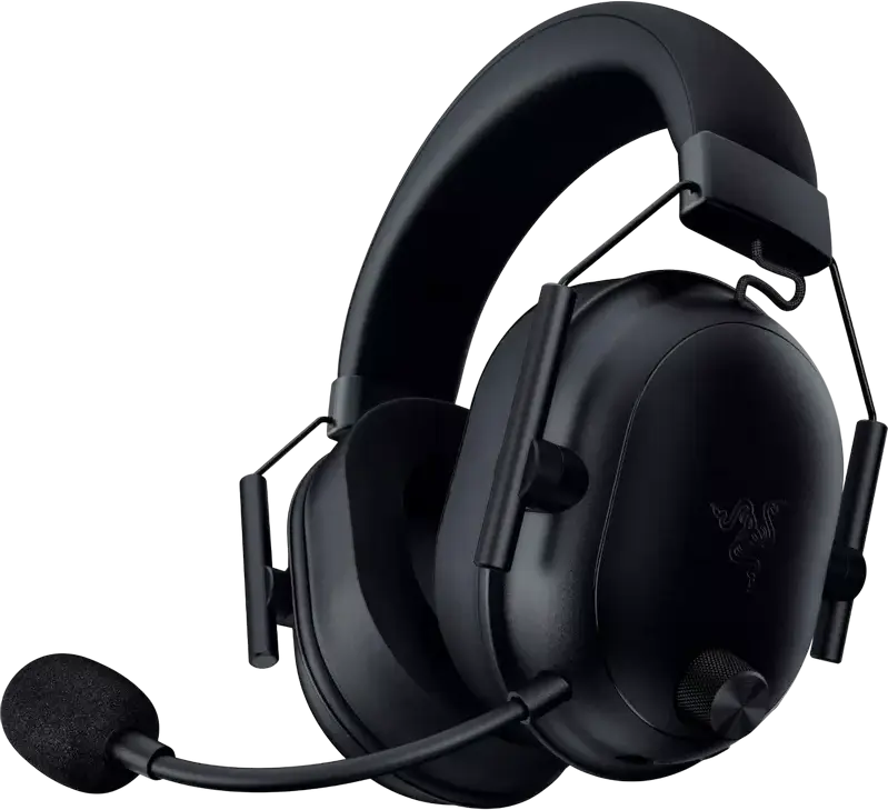 Casca Gaming Wireless/Wired Razer BlackShark V2 HyperSpeed - Negru, Drivere TriForce Titanium 50mm, Microfon HyperClear Super Wideband, Baterie 70h, Audio THX Spatial, Windows 10, USB-C, Bluetooth 5.2