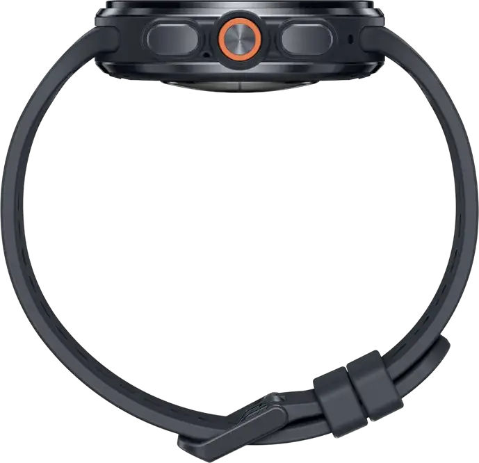 Samsung Galaxy Watch Ultra 2 Smartwatch, Black, 47mm Titanium Case, 1.52" Super AMOLED, Snapdragon Wear Elite, 64GB, 800mAh, 10 ATM, IP69K, Wear OS 7, LTE