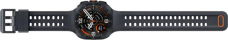 Samsung Galaxy Watch Ultra 2 Smartwatch, Black, 47mm Titanium Case, 1.52" Super AMOLED, Snapdragon Wear Elite, 64GB, 800mAh, 10 ATM, IP69K, Wear OS 7, LTE