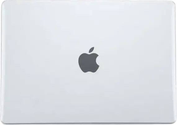 Tech Protect Smartshell Hard-Shell Case for MacBook Pro 14-inch (2021-2023), Crystal Clear Polycarbonate Impact Resistant Protective Cover, 14.2"