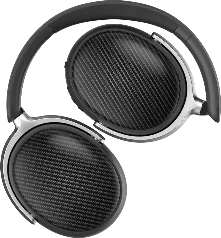 Casca Wireless Over-Ear A4Tech BH350C, Negru, Bluetooth 5.3, Anulare Activă Zgomot ANC, Microfon ENC, Baterie 50h, Difuzoare Hibride 40mm, Design Pliabil