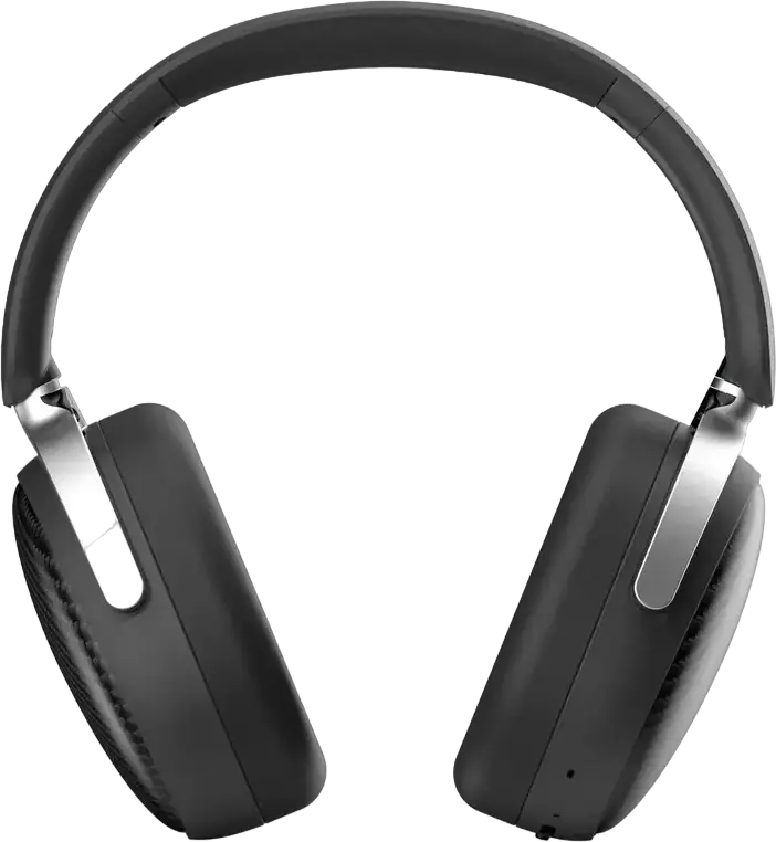 Casca Wireless Over-Ear A4Tech BH350C, Negru, Bluetooth 5.3, Anulare Activă Zgomot ANC, Microfon ENC, Baterie 50h, Difuzoare Hibride 40mm, Design Pliabil