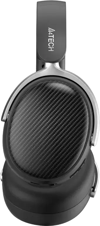 Casca Wireless Over-Ear A4Tech BH350C, Negru, Bluetooth 5.3, Anulare Activă Zgomot ANC, Microfon ENC, Baterie 50h, Difuzoare Hibride 40mm, Design Pliabil