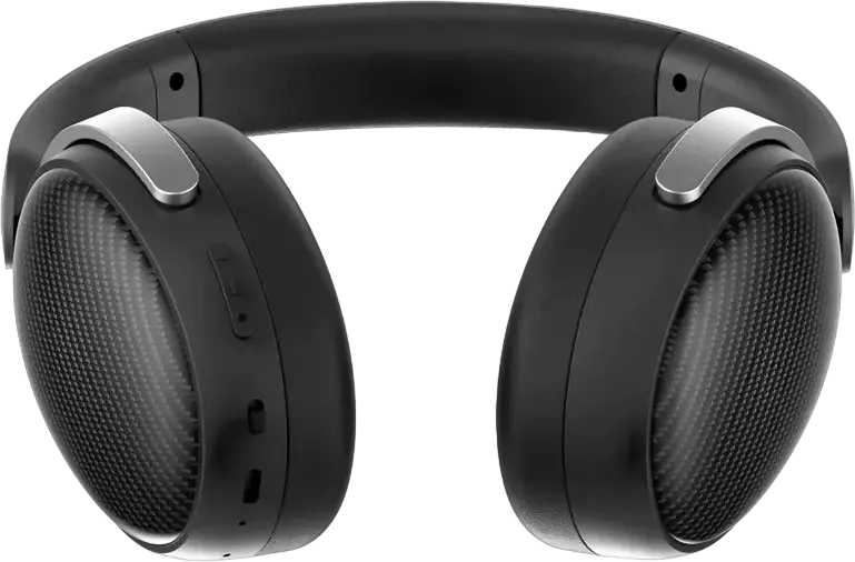 Casca Wireless Over-Ear A4Tech BH350C, Negru, Bluetooth 5.3, Anulare Activă Zgomot ANC, Microfon ENC, Baterie 50h, Difuzoare Hibride 40mm, Design Pliabil