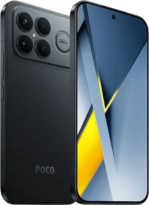Xiaomi Poco F8 Pro Smartphone - Snapdragon 8 Elite, 12GB RAM, 256GB, 6.59" AMOLED 120Hz Display, 50MP Triple Camera, 6210mAh Battery, 100W Fast Charge, IP68, Android 16, Black