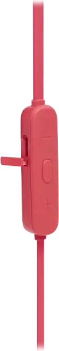 Беспроводные внутриканальные наушники JBL Tune 125BT с шейным ободком - Красный, Bluetooth 5.0, звук Pure Bass, многоточечное подключение, микрофон, USB Type-C
