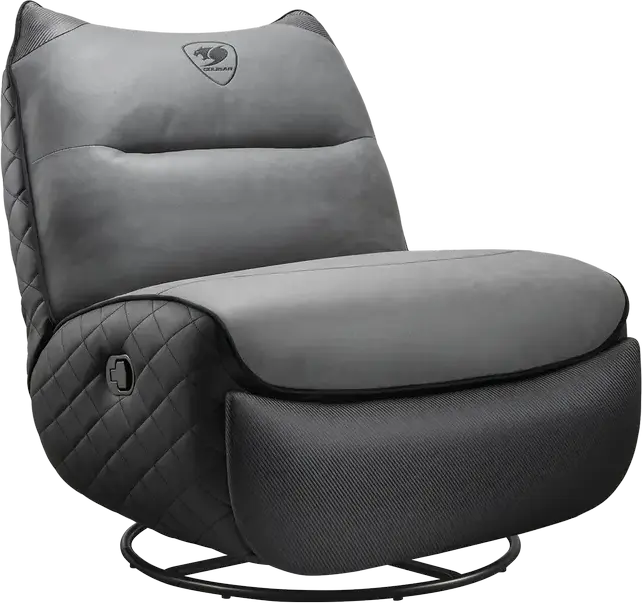 Scaun Gaming Cougar Overlord Neo, PVC Piele, Negru | Gri