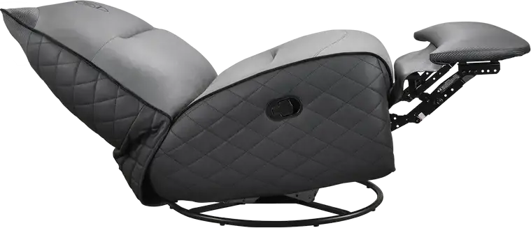 Sofa Gaming Cougar Overlord Neo CGR-OLN-GRB, Piele PVC și Material Textil Gri, Bază Trimotion, Înclinare 160 Grade, Suport Ergonomic, Max 150kg
