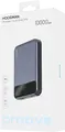 Proove Hoodman Magnetic Power Bank 10000mAh 20W Fast Charging, Grey, MagSafe Compatible Wireless Qi Charger, PD QC 2.0-5.0, LED Display, Type-C & Lightning