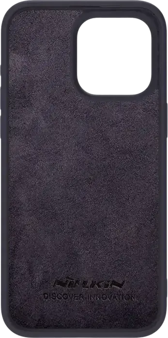 Nillkin CamShield Silky Silicone Case for iPhone 15 Pro, Dark Purple, MagSafe Compatible Liquid Silicone Cover with Sliding Camera Lens Protection and Microfiber Lining