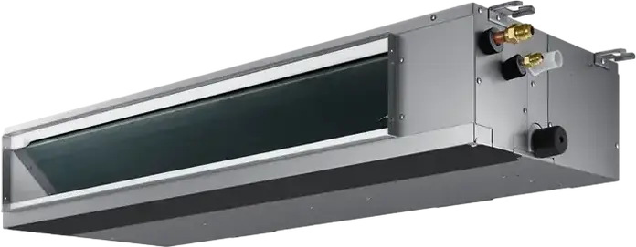 Samsung AJ052TNLPKH/EA Inverter Ducted Air Conditioner, Cooling 17,000 BTU/h (5.2kW) / Heating 5.6kW, Energy Class A++, R-410A Refrigerant, Silver, for up to 50m²