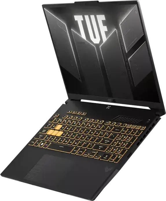 Игровой ноутбук ASUS TUF Gaming F16 FX607VJB 16" FHD+ 144Гц - Intel Core 5 210H, NVIDIA GeForce RTX 3050A 6GB, 16GB DDR5, 512GB SSD, RGB-клавиатура, Mecha Gray