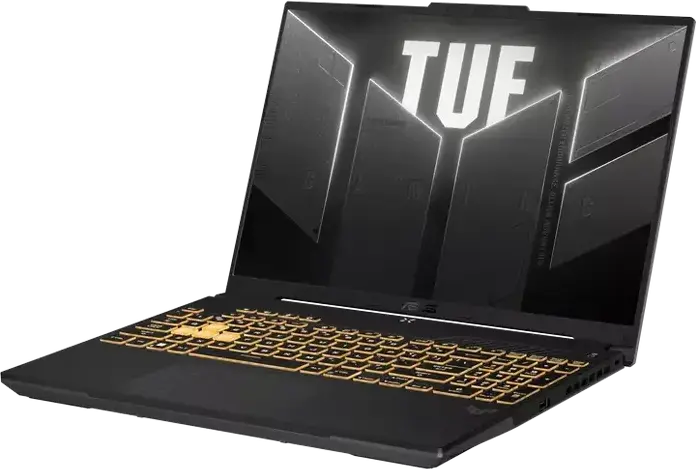 Laptop Gaming 16" ASUS TUF Gaming F16 FX607VJB, Mecha Gray, Intel Core 5 210H, 16GB/512GB, Fără SO