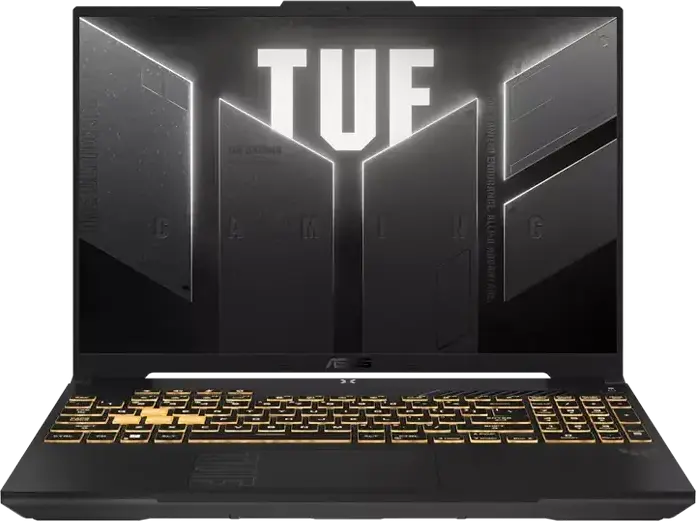 Игровой ноутбук ASUS TUF Gaming F16 FX607VJB 16" FHD+ 144Гц - Intel Core 5 210H, NVIDIA GeForce RTX 3050A 6GB, 16GB DDR5, 512GB SSD, RGB-клавиатура, Mecha Gray
